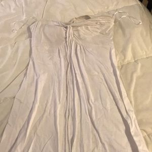 White cover up/dress.